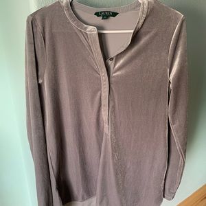 Lounge long sleeve shirt
